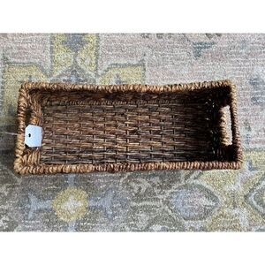 Target Abaca Dark Weaved Basket